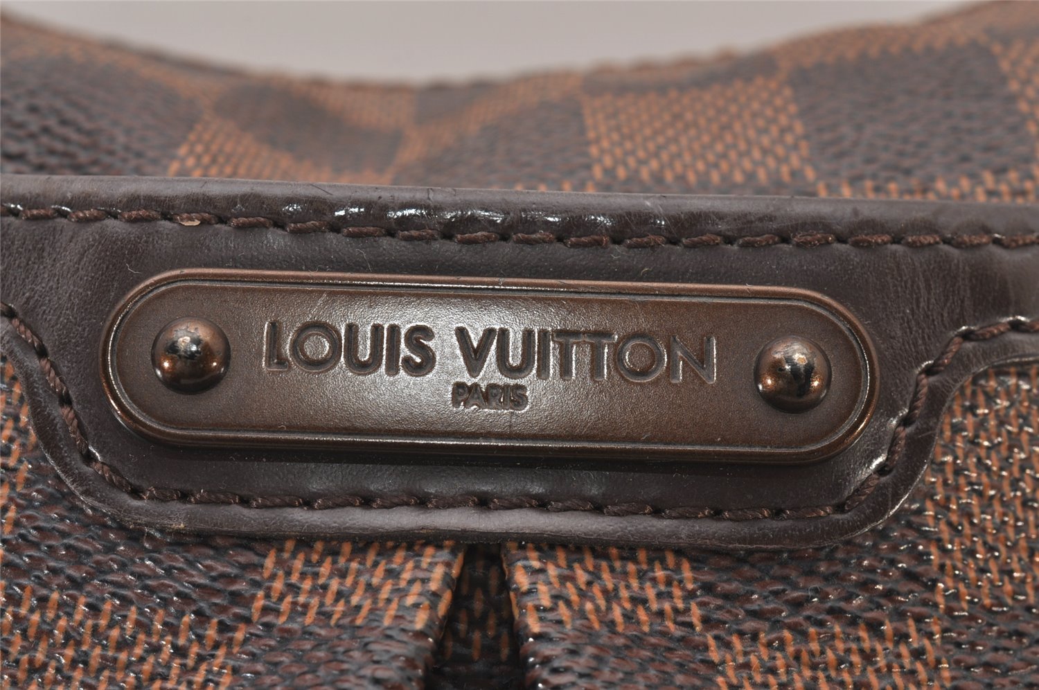 Authentic Louis Vuitton Damier Bloomsbury PM Shoulder Cross Bag N42251 LV 3321I