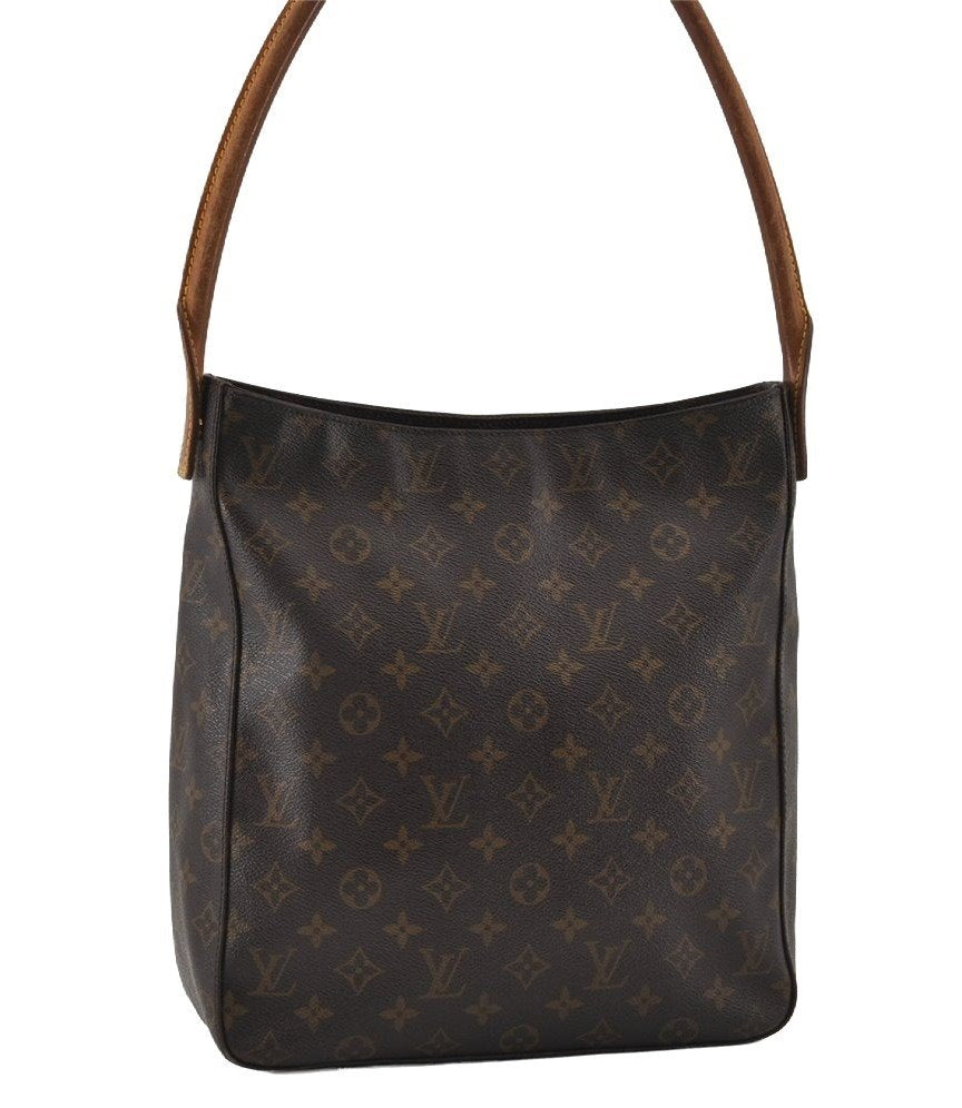 Authentic Louis Vuitton Monogram Looping GM Shoulder Bag M51145 LV 3322I