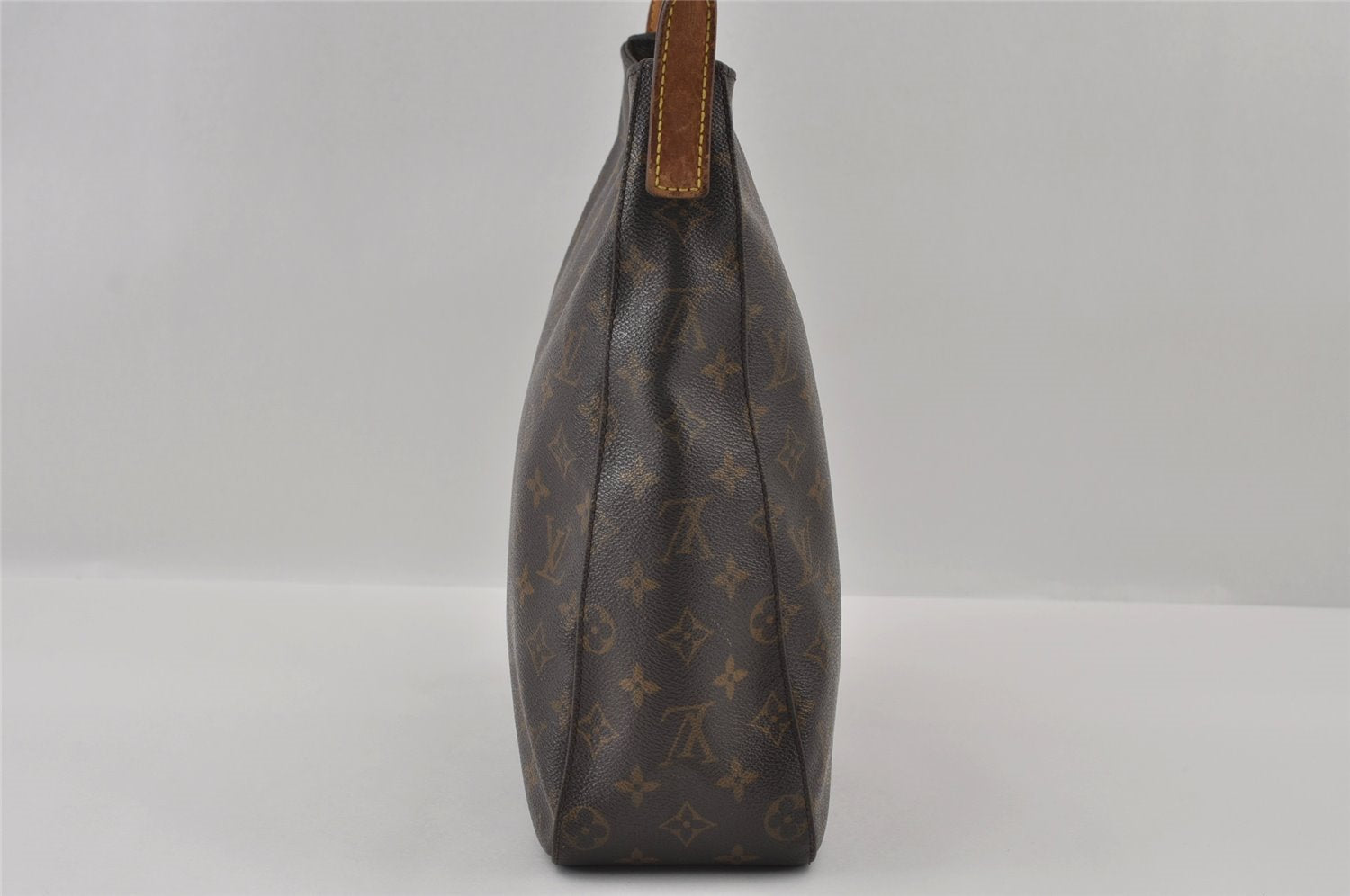 Authentic Louis Vuitton Monogram Looping GM Shoulder Bag M51145 LV 3322I