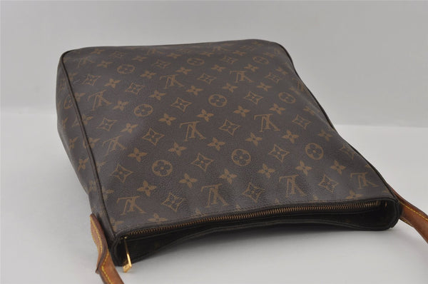 Authentic Louis Vuitton Monogram Looping GM Shoulder Bag M51145 LV 3322I