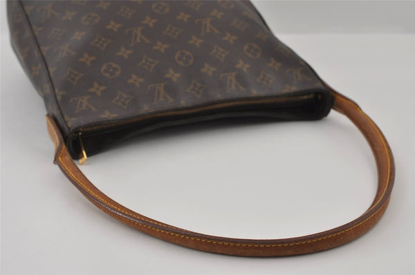 Authentic Louis Vuitton Monogram Looping GM Shoulder Bag M51145 LV 3322I
