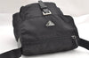 Authentic PRADA Nylon Tessuto Leather Shoulder Cross Body Bag Purse Black 3324I