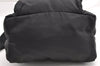 Authentic PRADA Nylon Tessuto Leather Shoulder Cross Body Bag Purse Black 3324I