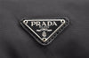 Authentic PRADA Nylon Tessuto Leather Shoulder Cross Body Bag Purse Black 3324I