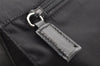 Authentic PRADA Nylon Tessuto Leather Shoulder Cross Body Bag Purse Black 3324I