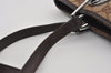 Authentic GUCCI Eclipse Shoulder Tote Bag GG Canvas Leather 120836 Brown 3325I