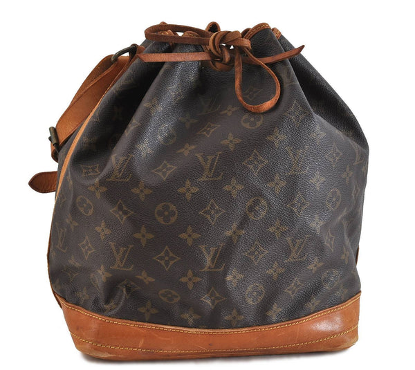 Authentic Louis Vuitton Monogram Noe Shoulder Bag M42224 LV 3326C
