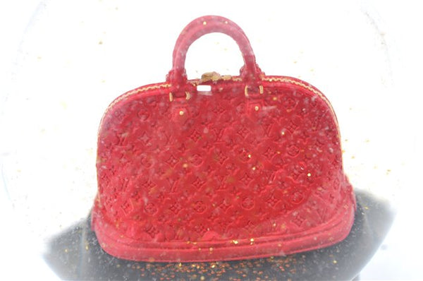 Authentic Louis Vuitton Novelty Snow Dome VIP Alma LV 3326E