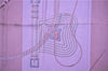 Authentic HERMES Carre 90 SURTEINT Scarf "CLIC CLAC" Silk Purple Box 3326F