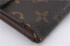 Authentic Louis Vuitton Monogram Porte Tresor Etui Papier Wallet M61202 LV 3327D