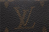 Authentic Louis Vuitton Monogram Porte Tresor Etui Papier Wallet M61202 LV 3327D