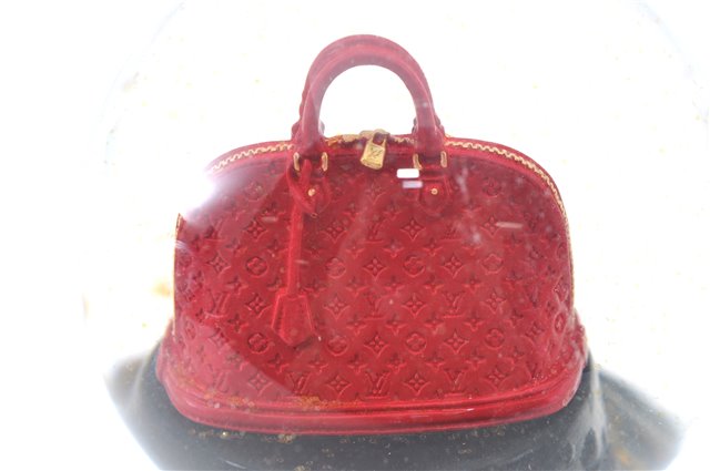 Authentic Louis Vuitton Novelty Snow Dome VIP Alma LV 3327E