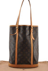 Authentic Louis Vuitton Monogram Bucket GM Shoulder Tote Bag M42236 LV 3329I