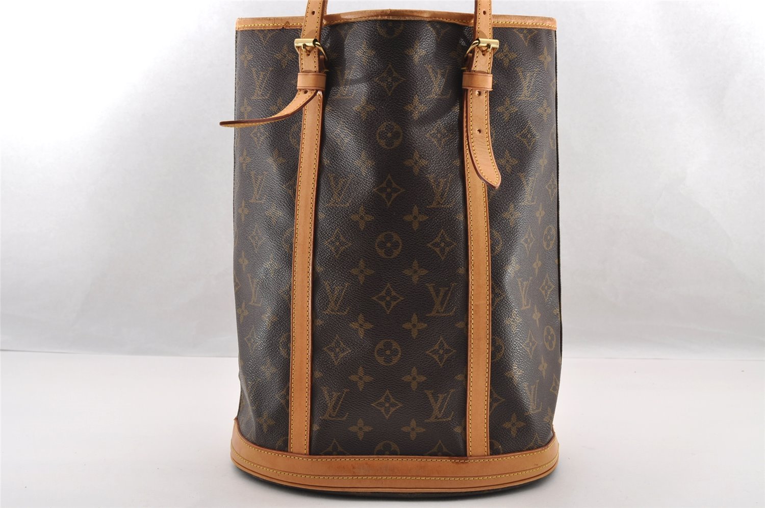 Authentic Louis Vuitton Monogram Bucket GM Shoulder Tote Bag M42236 LV 3329I