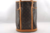 Authentic Louis Vuitton Monogram Bucket GM Shoulder Tote Bag M42236 LV 3329I