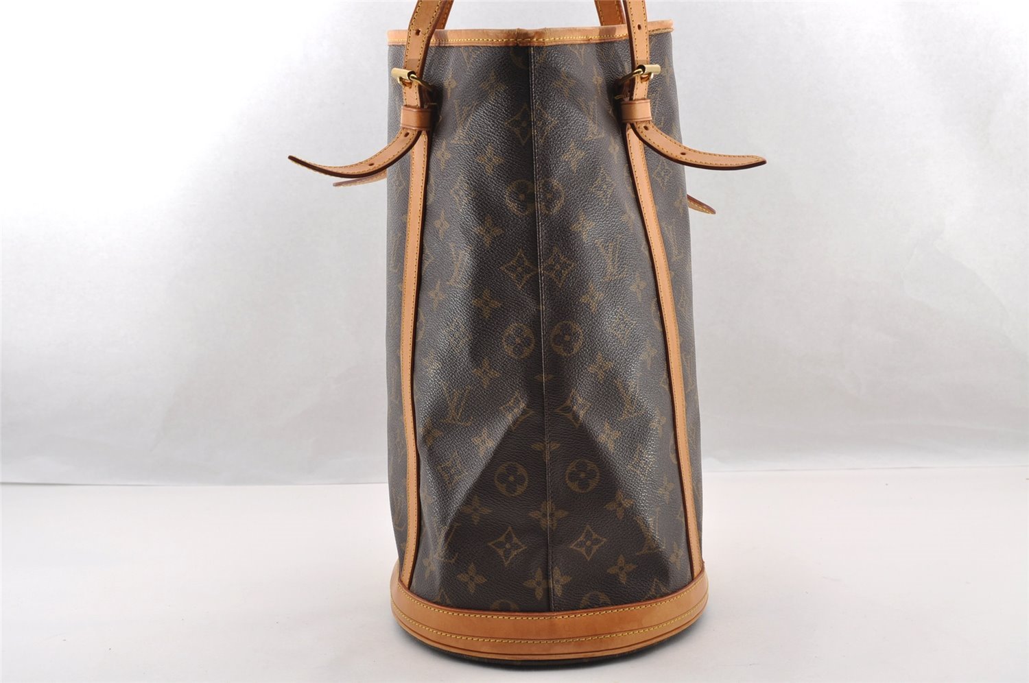 Authentic Louis Vuitton Monogram Bucket GM Shoulder Tote Bag M42236 LV 3329I