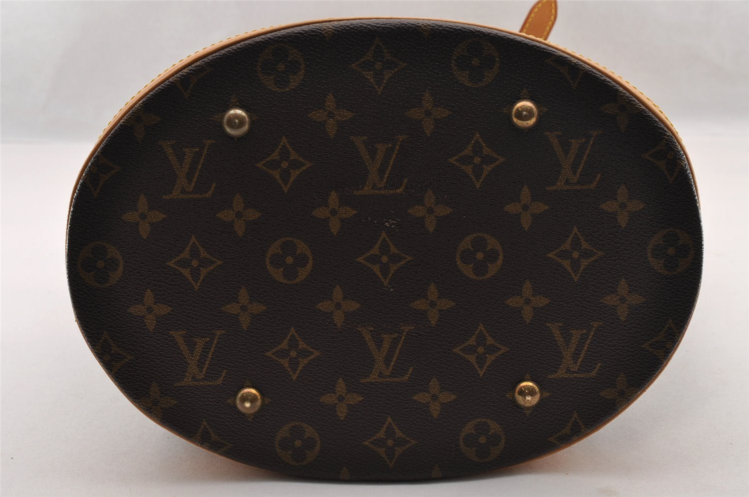 Authentic Louis Vuitton Monogram Bucket GM Shoulder Tote Bag M42236 LV 3329I