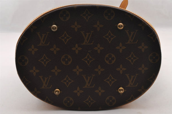 Authentic Louis Vuitton Monogram Bucket GM Shoulder Tote Bag M42236 LV 3329I