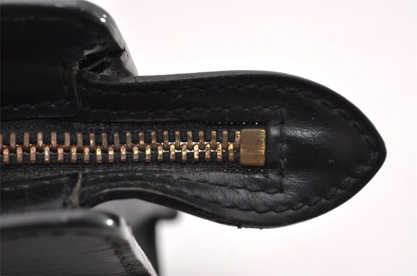 Authentic Louis Vuitton Epi Pochette Homme Clutch Hand Bag Black M52522 LV 3330I