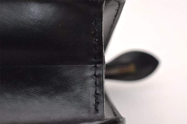Authentic Louis Vuitton Epi Pochette Homme Clutch Hand Bag Black M52522 LV 3330I