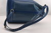 Authentic Louis Vuitton Epi Randonnee PM Shoulder Bag Blue M52355 LV 3331I