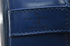 Authentic Louis Vuitton Epi Randonnee PM Shoulder Bag Blue M52355 LV 3331I