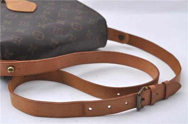 Auth Louis Vuitton Monogram Cartouchiere MM Shoulder Cross Bag M51253 LV 3332D