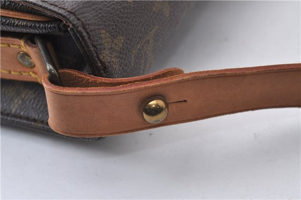 Auth Louis Vuitton Monogram Cartouchiere MM Shoulder Cross Bag M51253 LV 3332D
