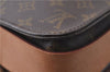 Auth Louis Vuitton Monogram Cartouchiere MM Shoulder Cross Bag M51253 LV 3332D