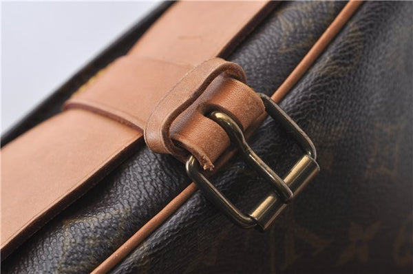 Auth Louis Vuitton Monogram Cartouchiere MM Shoulder Cross Bag M51253 LV 3332D