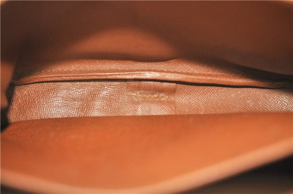 Auth Louis Vuitton Monogram Cartouchiere MM Shoulder Cross Bag M51253 LV 3332D