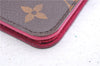 Authentic Louis Vuitton Monogram Folio Iphone X Xs Case Pink M63444 LV 3332E