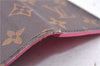 Authentic Louis Vuitton Monogram Folio Iphone X Xs Case Pink M63444 LV 3332E