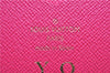 Authentic Louis Vuitton Monogram Folio Iphone X Xs Case Pink M63444 LV 3332E