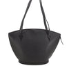 Auth Louis Vuitton Epi Saint Jacques Shopping Shoulder Bag Black M52262 LV 3332I