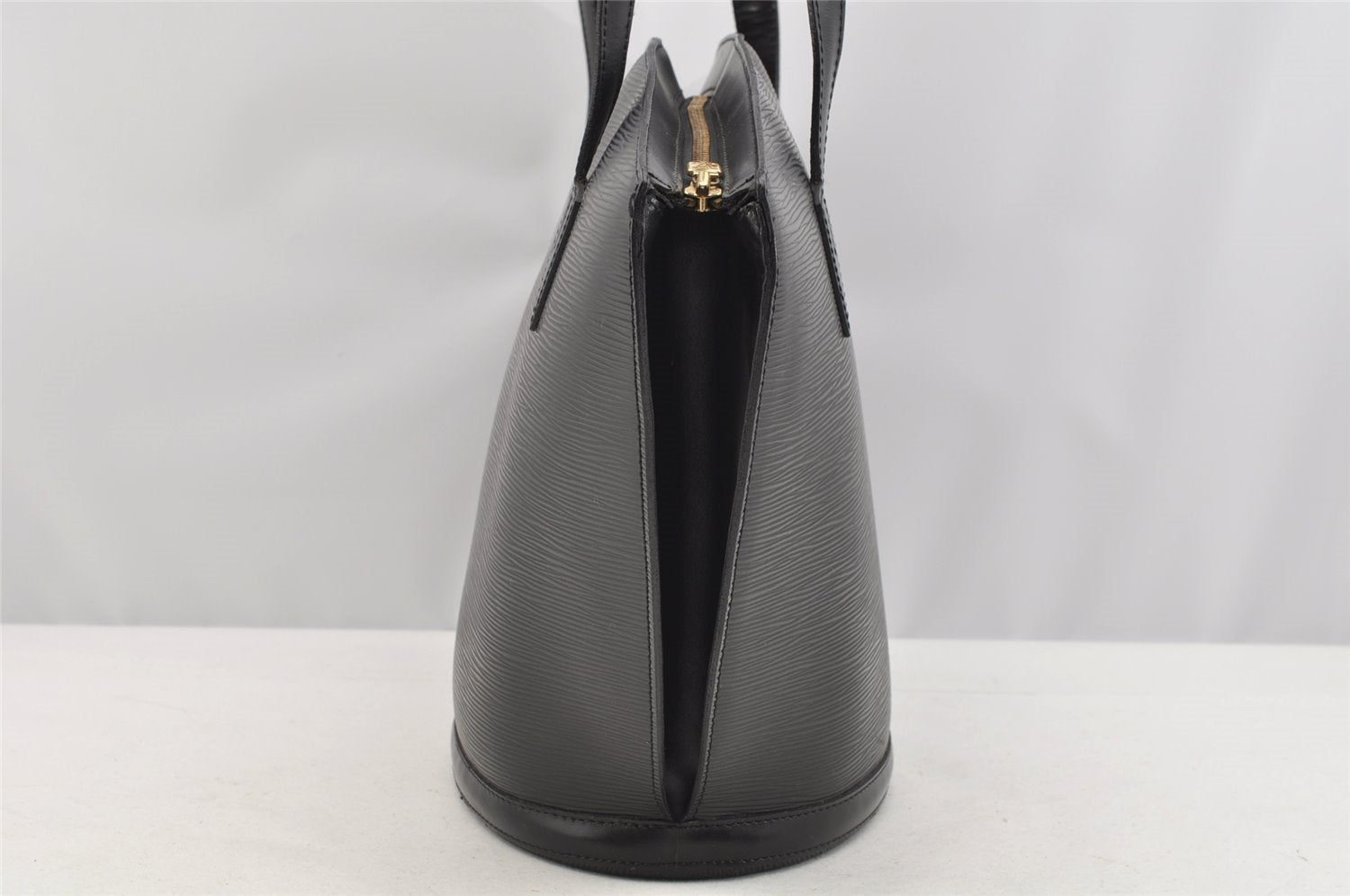 Auth Louis Vuitton Epi Saint Jacques Shopping Shoulder Bag Black M52262 LV 3332I