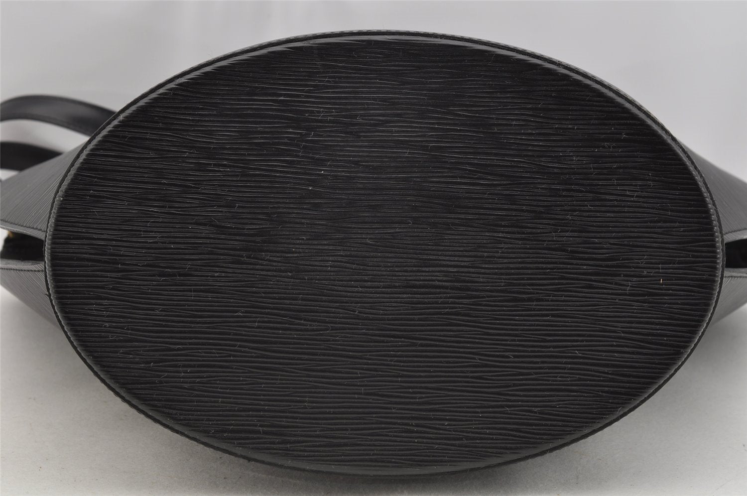 Auth Louis Vuitton Epi Saint Jacques Shopping Shoulder Bag Black M52262 LV 3332I