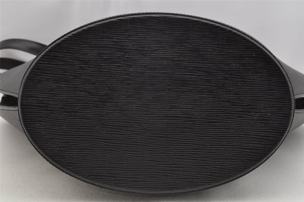 Auth Louis Vuitton Epi Saint Jacques Shopping Shoulder Bag Black M52262 LV 3332I