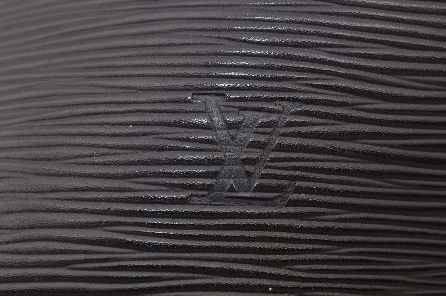 Auth Louis Vuitton Epi Saint Jacques Shopping Shoulder Bag Black M52262 LV 3332I