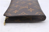 Authentic Louis Vuitton Monogram Pouch For Bucket PM LV 3333D