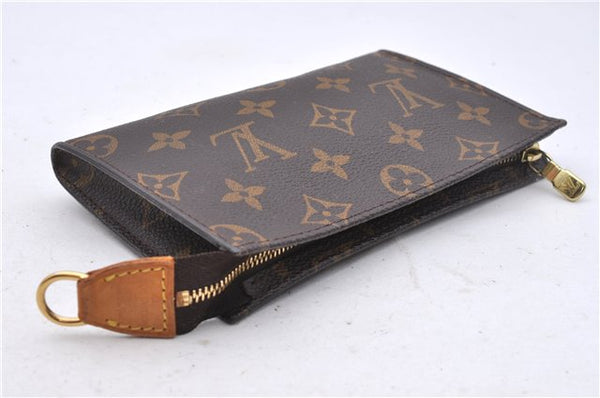 Authentic Louis Vuitton Monogram Pouch For Bucket PM LV 3333D