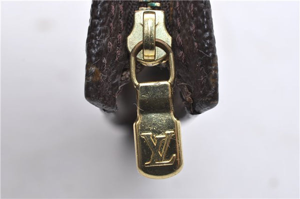 Authentic Louis Vuitton Monogram Pouch For Bucket PM LV 3333D