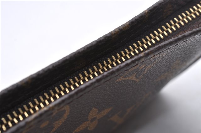 Authentic Louis Vuitton Monogram Pouch For Bucket PM LV 3333D