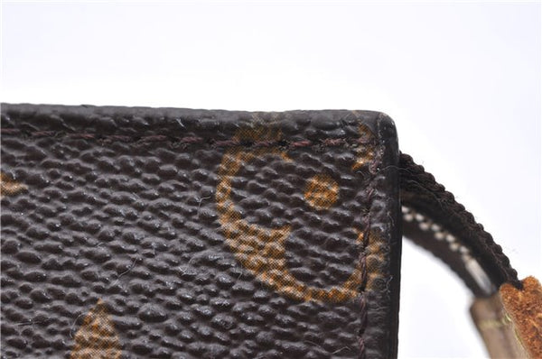 Authentic Louis Vuitton Monogram Pouch For Bucket PM LV 3333D