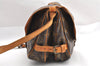 Authentic Louis Vuitton Monogram Saumur 30 Shoulder Cross Bag M42256 LV 3333I