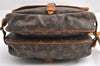 Authentic Louis Vuitton Monogram Saumur 30 Shoulder Cross Bag M42256 LV 3333I
