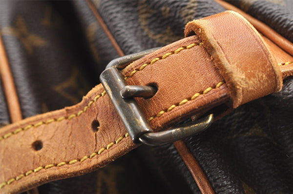 Authentic Louis Vuitton Monogram Saumur 30 Shoulder Cross Bag M42256 LV 3333I