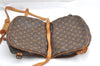 Authentic Louis Vuitton Monogram Saumur 30 Shoulder Cross Bag M42256 LV 3333I