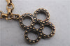 Authentic Louis Vuitton Bijoux Sac Tapage Bag Charm Gold Silver M65090 LV 3334D
