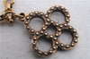 Authentic Louis Vuitton Bijoux Sac Tapage Bag Charm Gold Silver M65090 LV 3334D